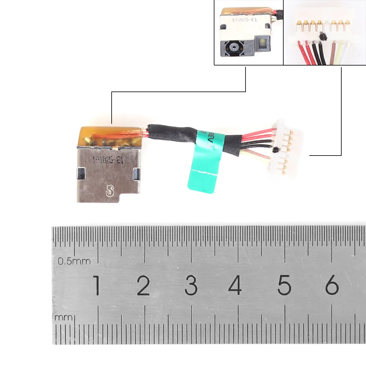Picture of HP 14-CD 14-DH 14-DW DC Power Jack Socket Cable